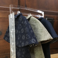 1/6 Doll Size Men’s Tonbi Coat for Kimono by Roshino’s Ministry of Trade Garments Division ロシーノ貿易省服飾課謹製　1/6ドール用トンビコート
